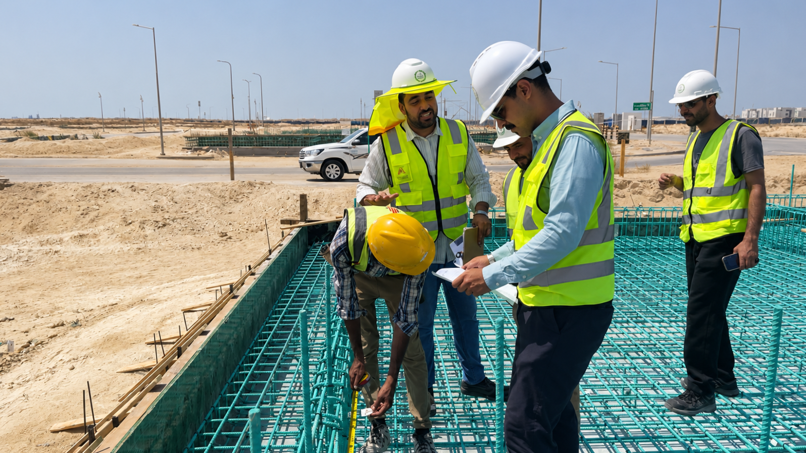 Al Mahar construction project