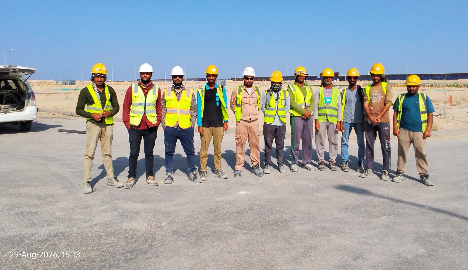 Al Mahar construction site